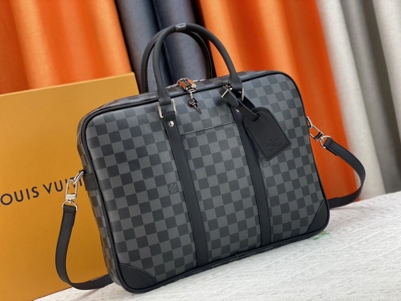 LV Mens Briefcases 4081B-0504