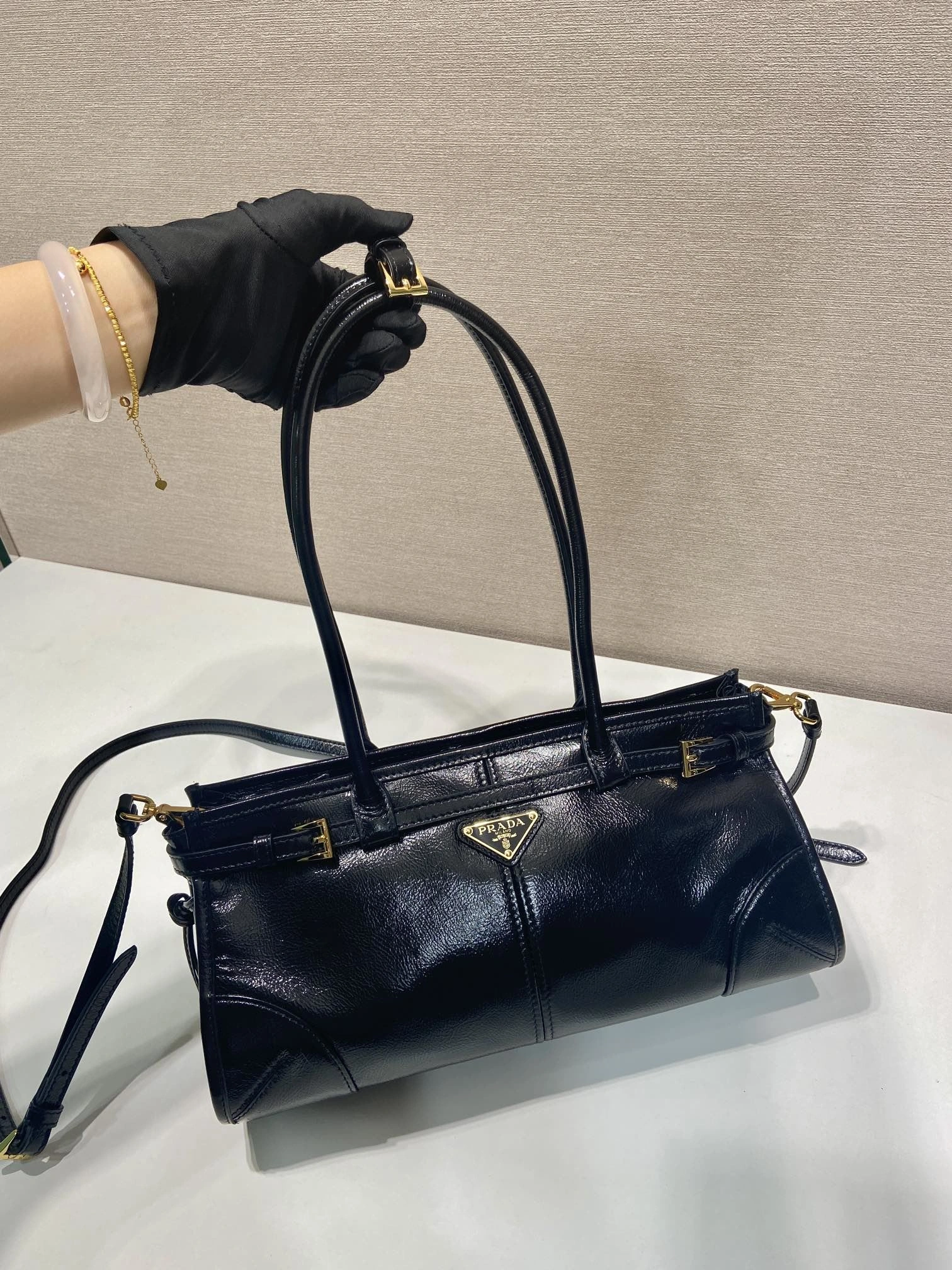 Prada Top Handle Bags 4099A-0154