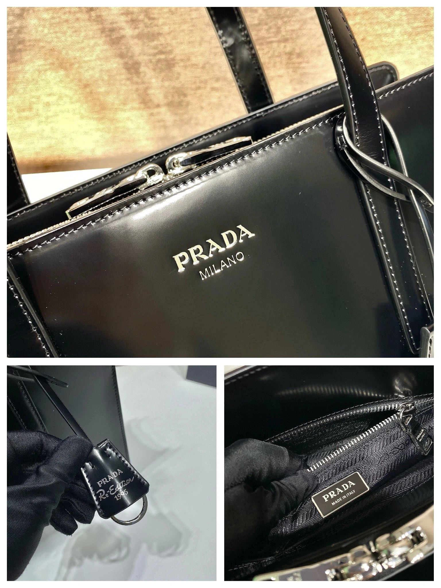 Prada Top Handle Bags 4099A-0181