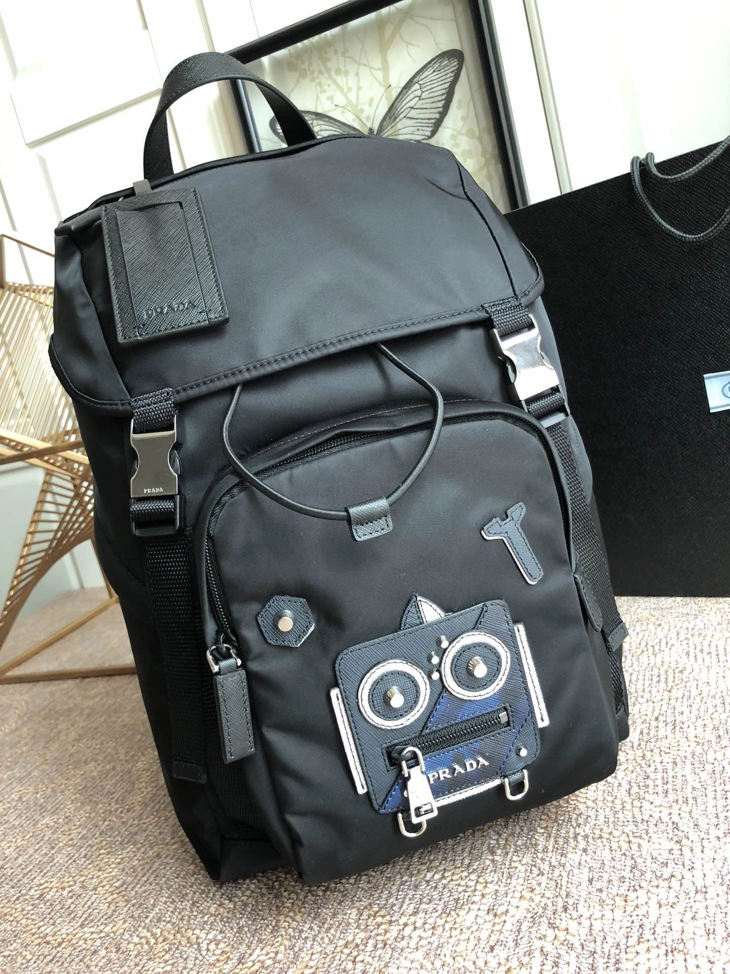 Prada Backpacks 4099A-0346