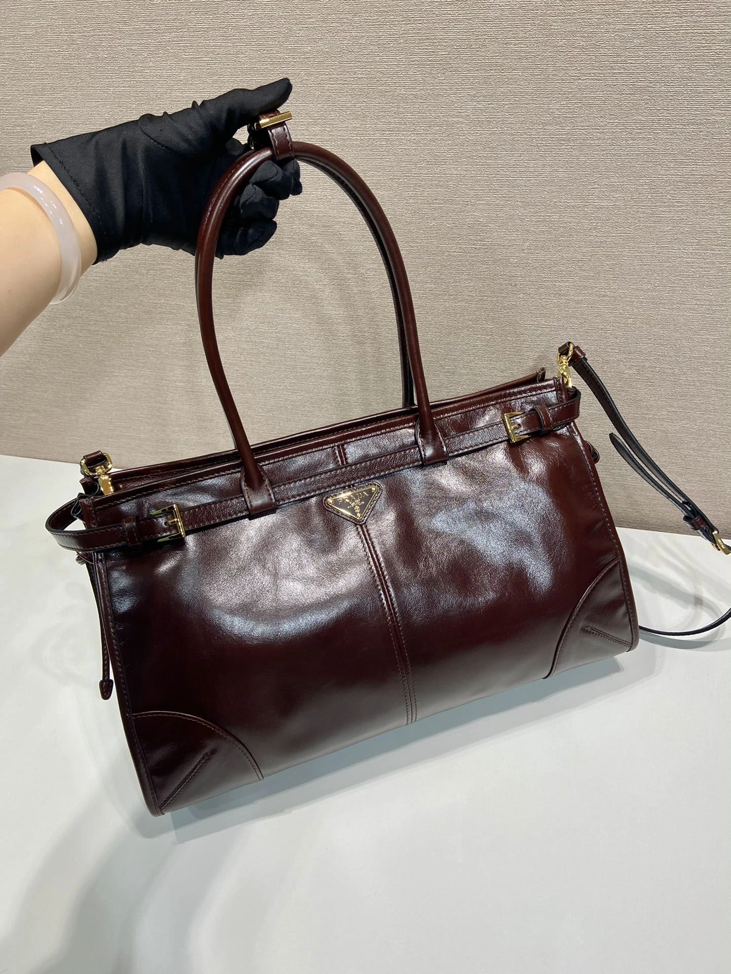 Prada Top Handle Bags 4099A-0677