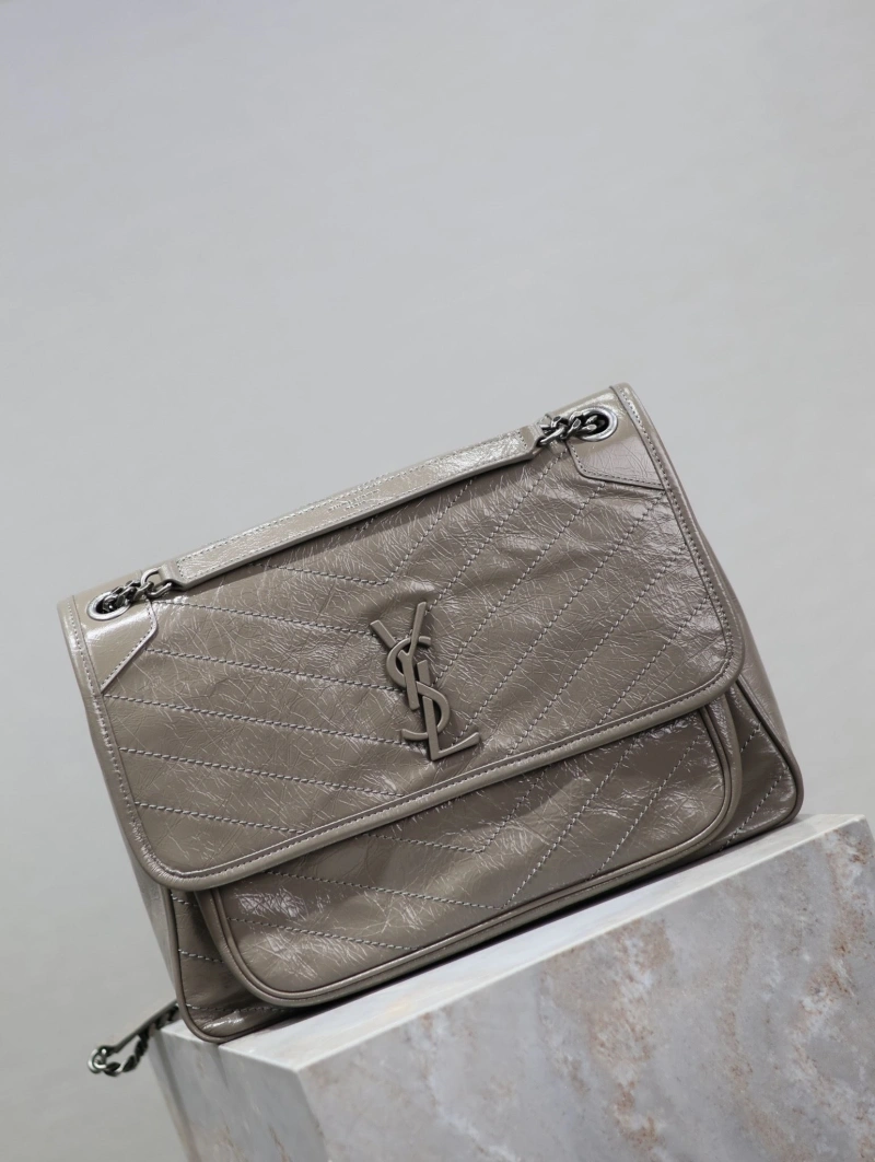 YSL Satchel Bags 4113G-0114