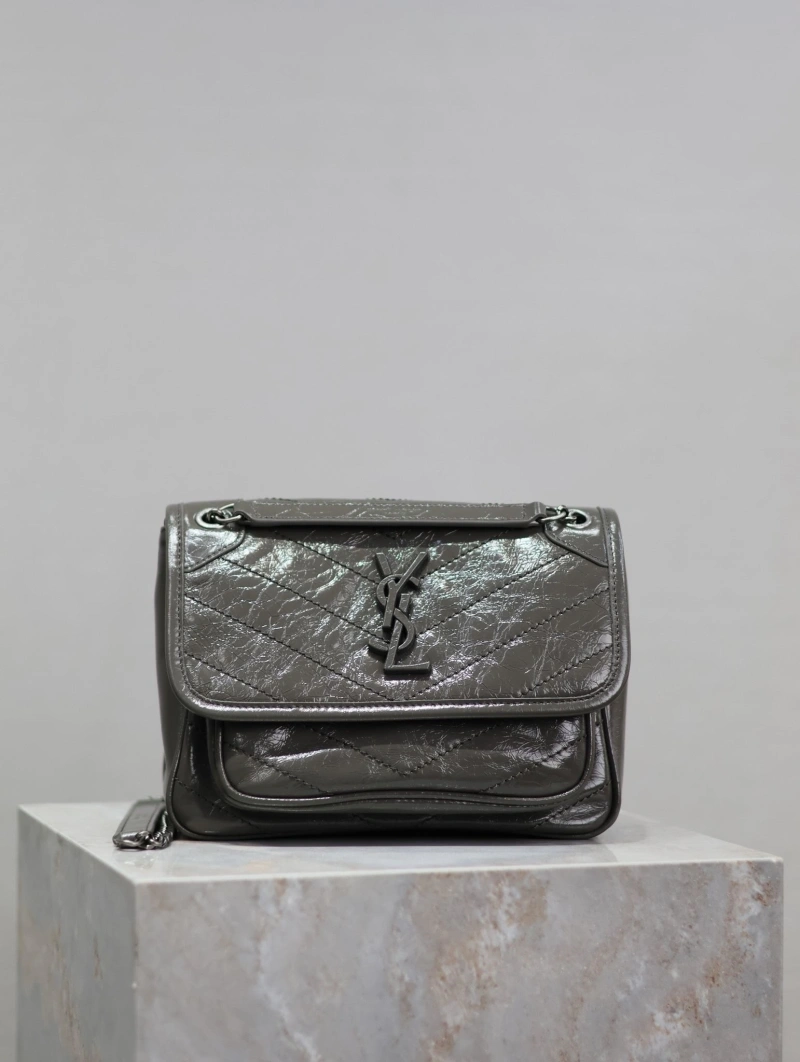 YSL Satchel Bags 4113G-0127