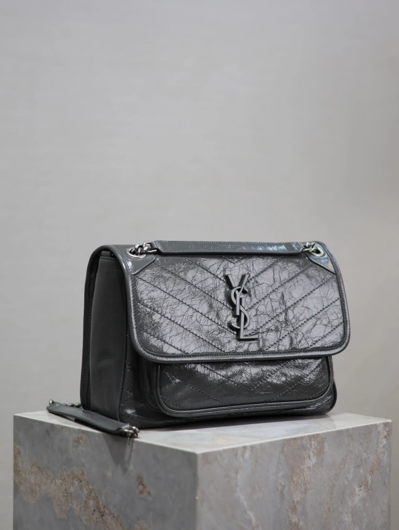 YSL Satchel Bags 4113G-0128