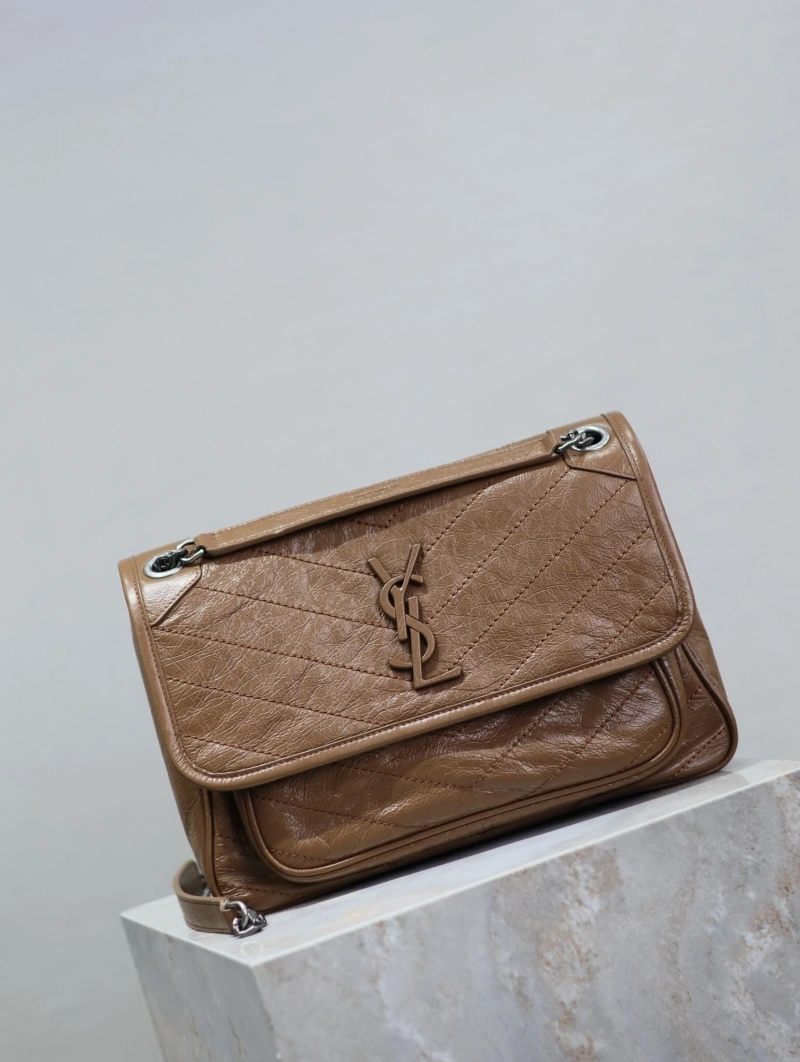 YSL Satchel Bags 4113G-0130
