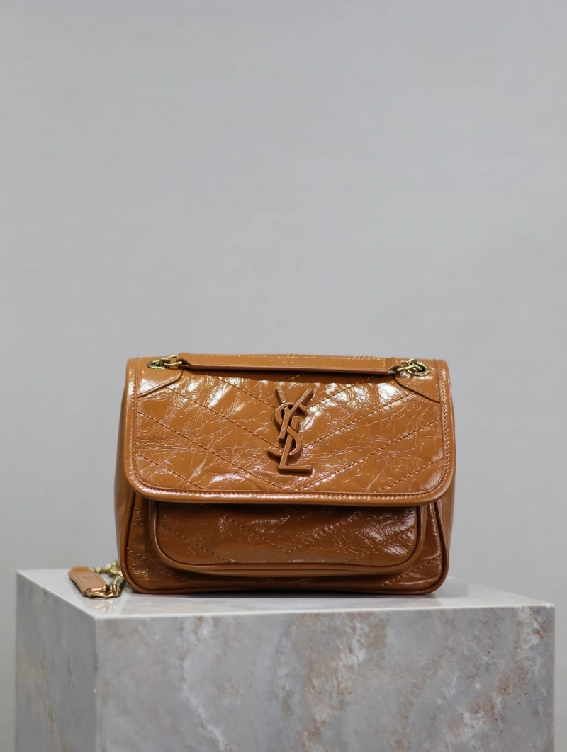 YSL Satchel Bags 4113G-0131