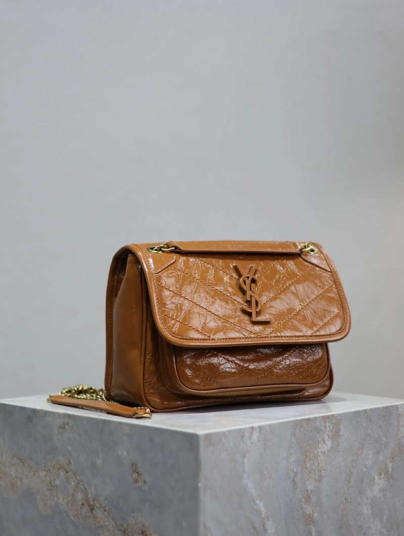 YSL Satchel Bags 4113G-0131