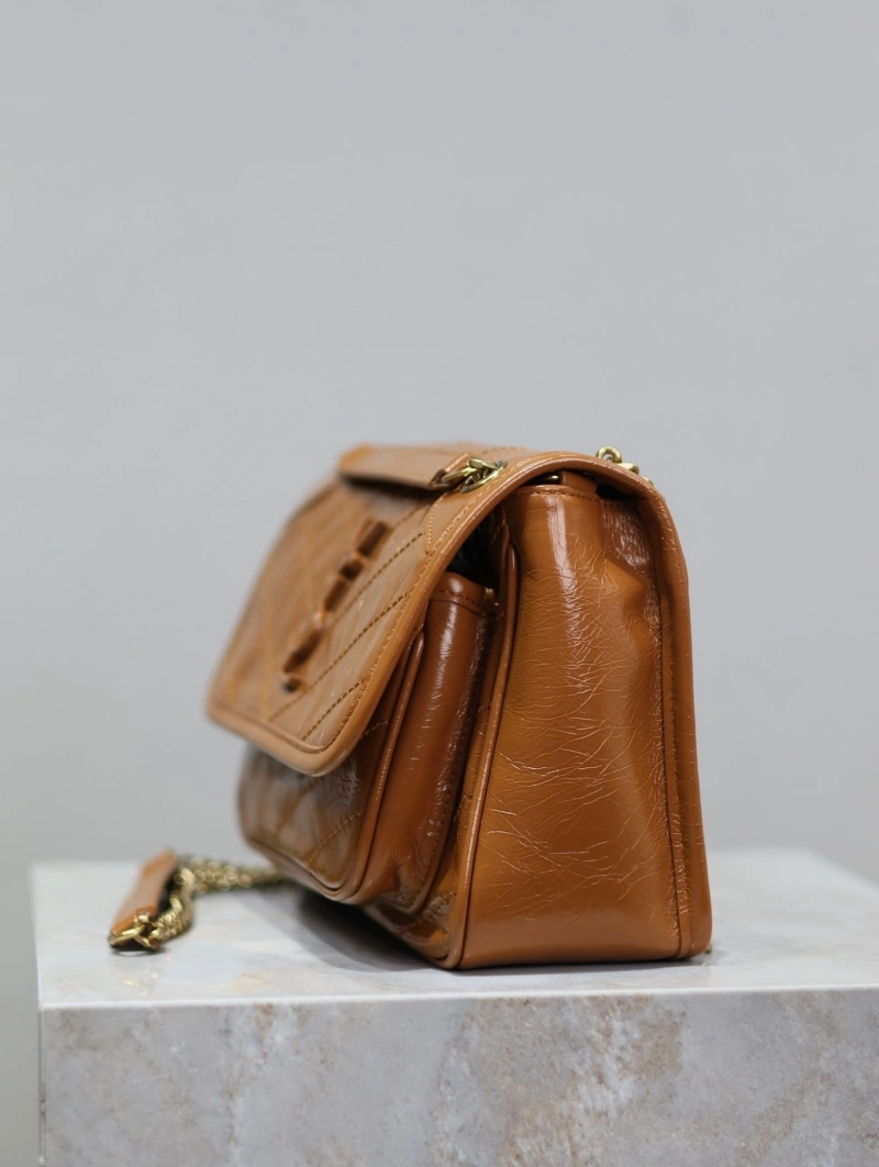 YSL Satchel Bags 4113G-0131