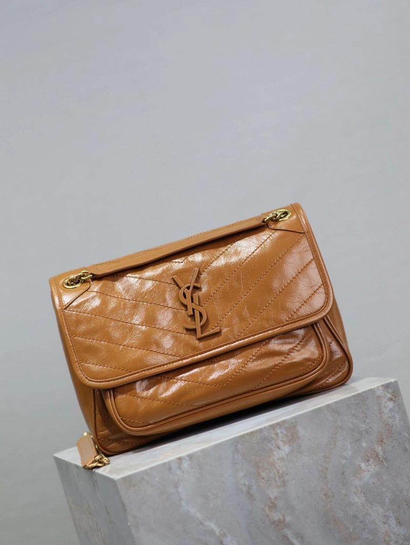 YSL Satchel Bags 4113G-0132
