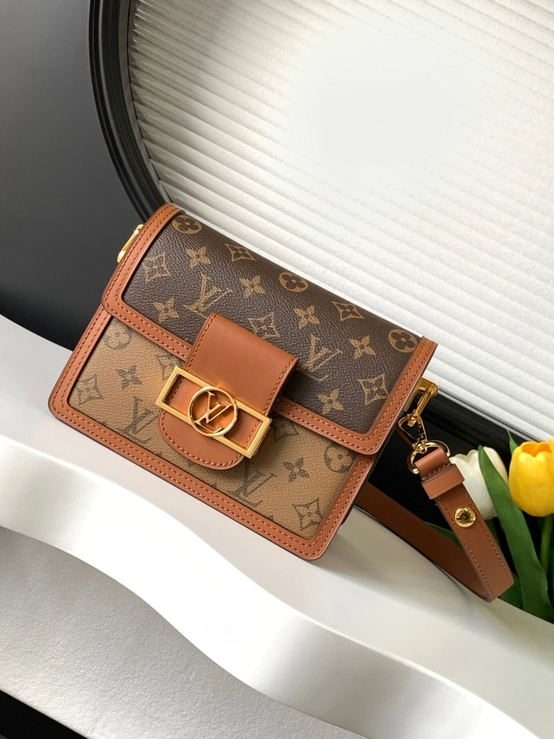 LV Satchel bags 4194A-1221
