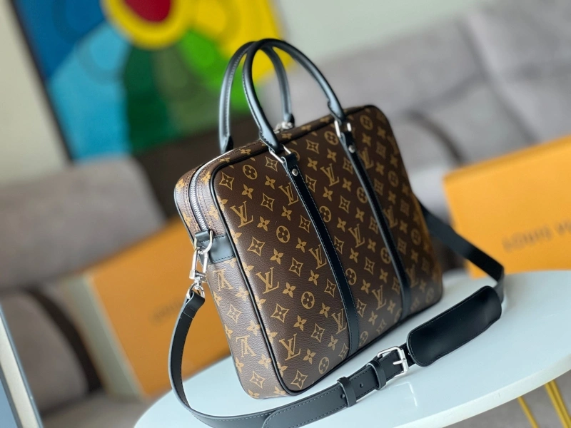 LV Mens Briefcases 4233H-0736