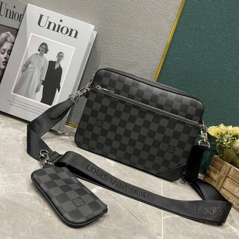 LV Satchel bags 4233H-1856