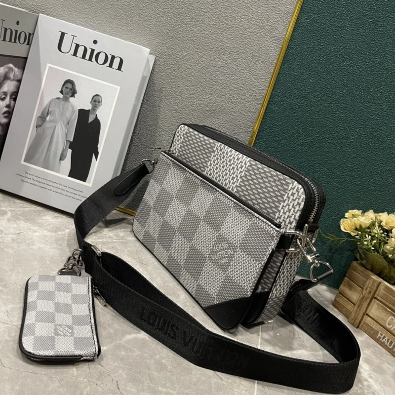 LV Satchel bags 4233H-1858