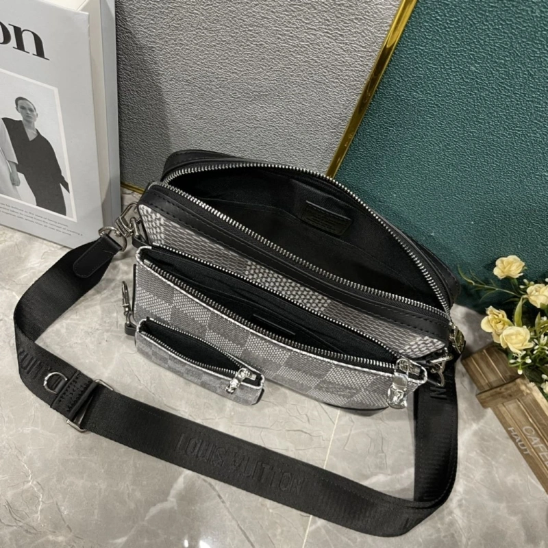 LV Satchel bags 4233H-1858