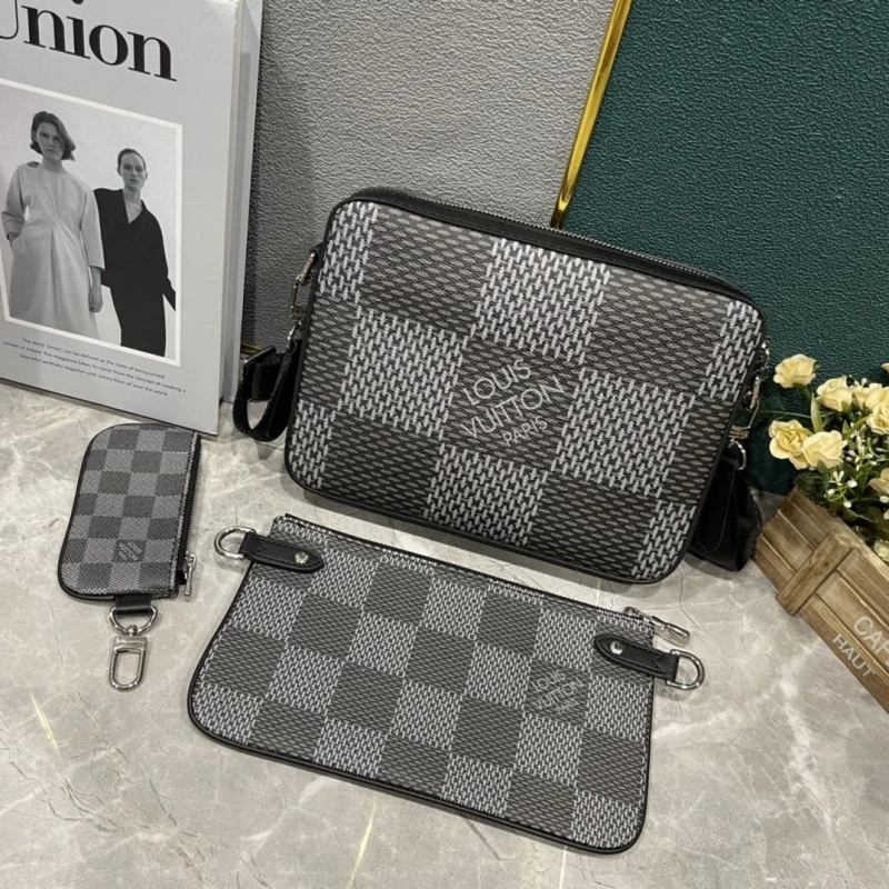 LV Satchel bags 4233H-1859