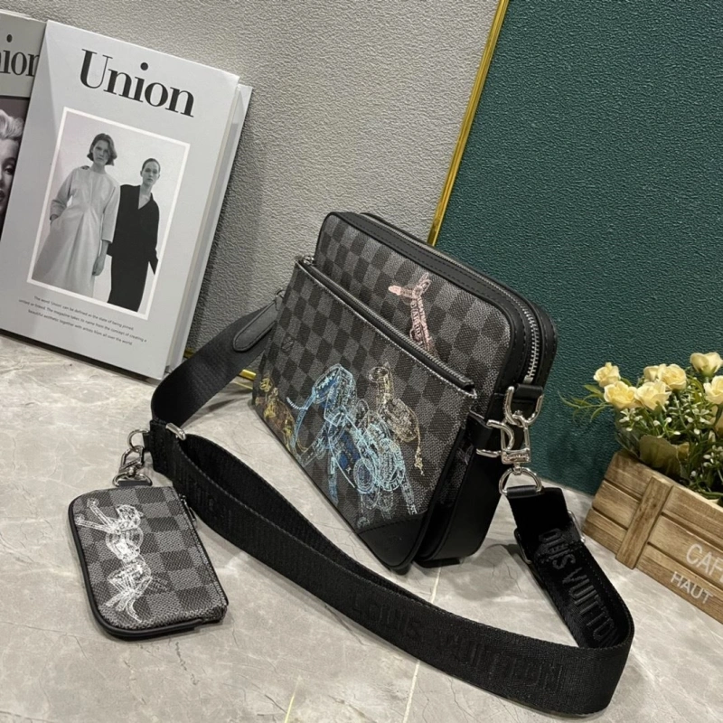 LV Satchel bags 4233H-1874