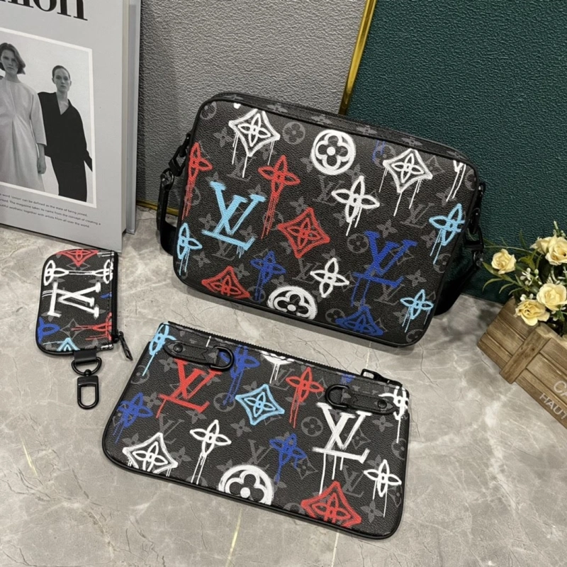 LV Satchel bags 4233H-1875