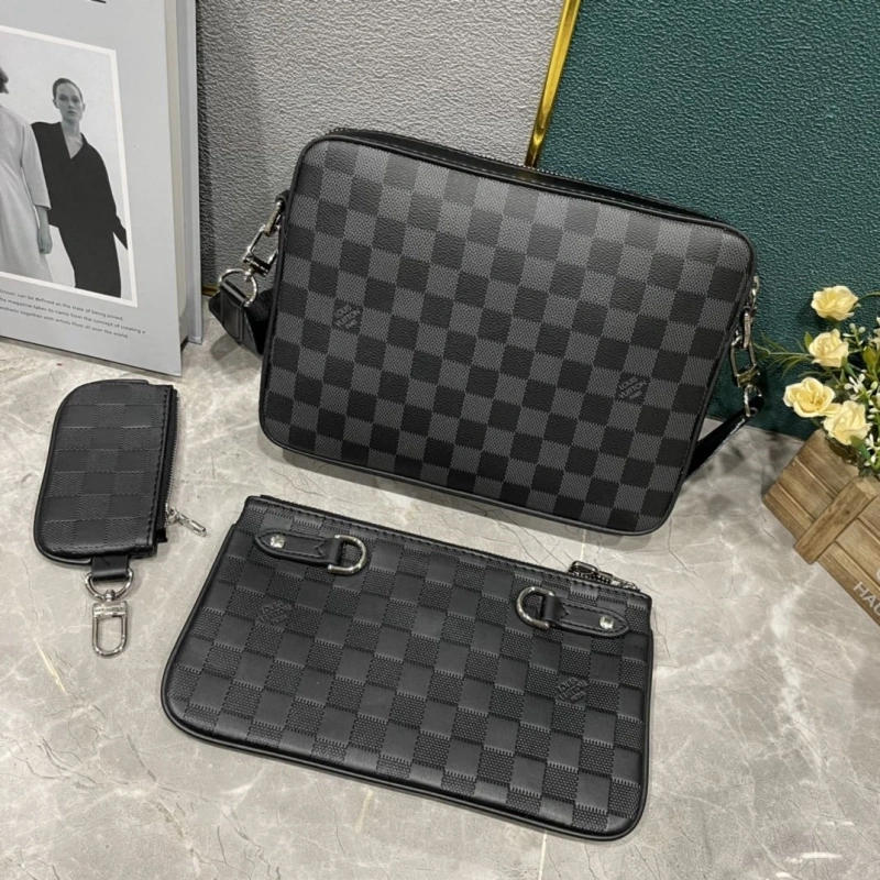 LV Satchel bags 4233H-1876