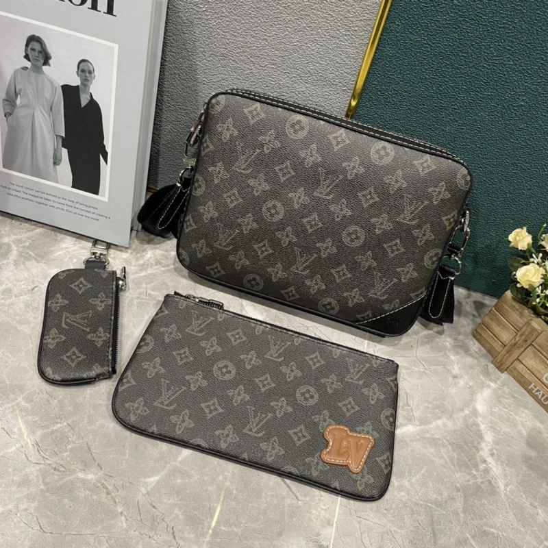 LV Satchel bags 4233H-1879