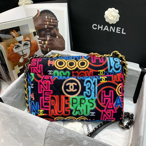 Ch**el 19 flap bag popular 74