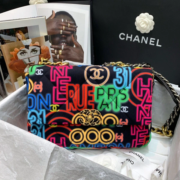 Ch**el 19 flap bag popular 74
